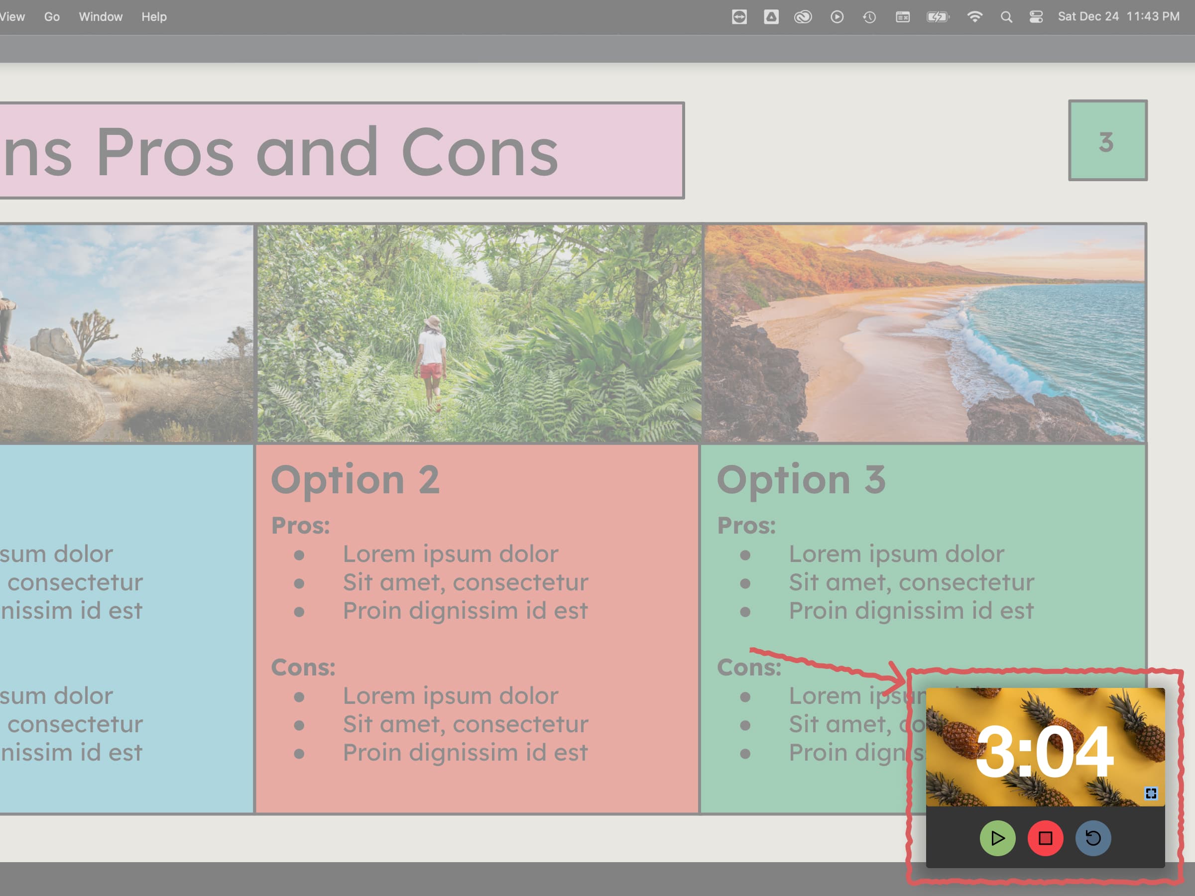 Classroom Timer Widget
